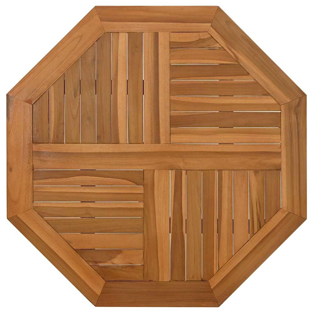 vidaXL Table Top, Dining Table Top for Home Restaurant, Replacement Board for Side Table Dinner, Wooden Furniture Top, Octagonal Solid Wood Teak