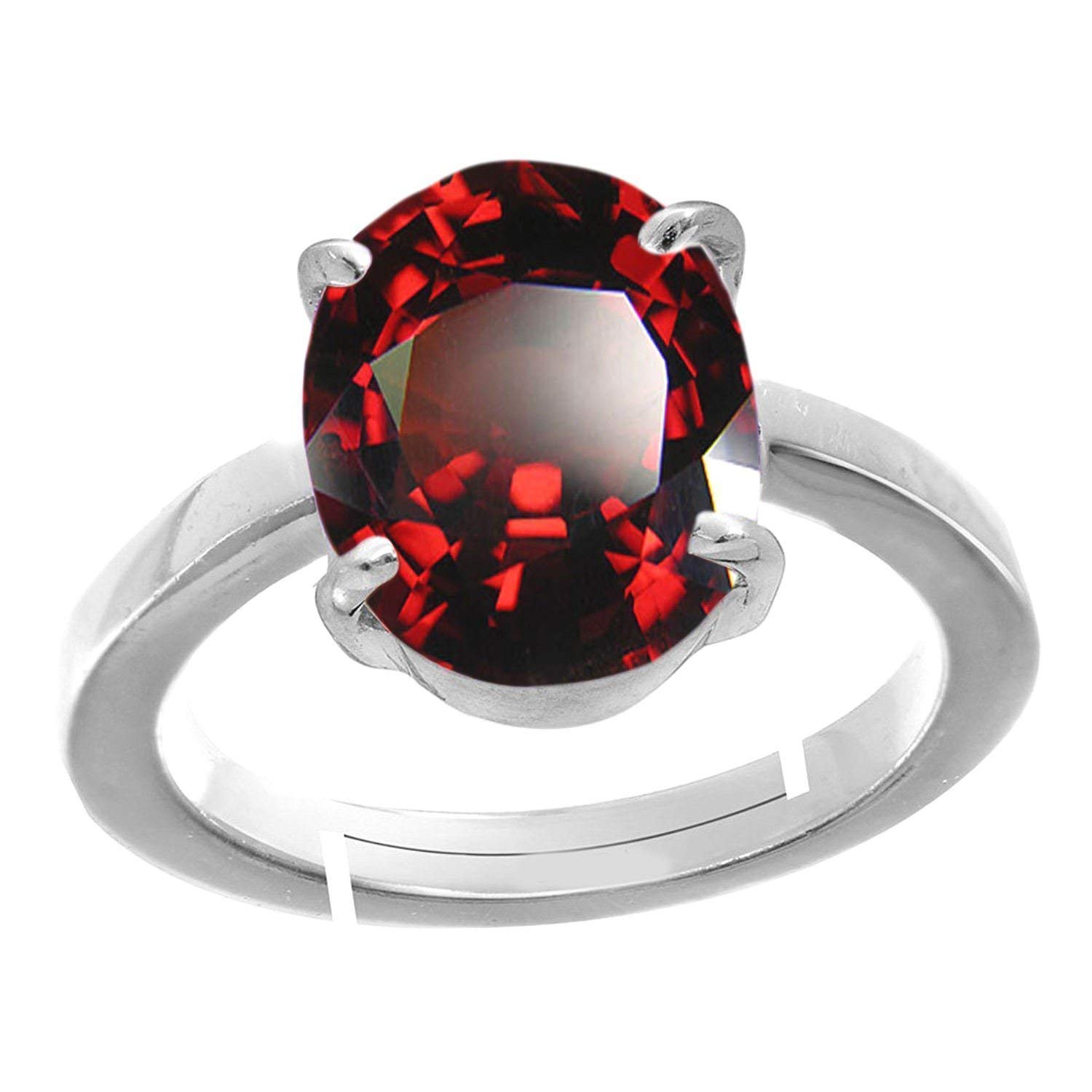 Sidharth Gems Certified Unheated Untreatet AAA+ Quality Certified Natural Gomed Stone Silver Plated Ring Adjustable 7.25 Ratti 6.00 Carat (B08S3W5DLT) Amazon Price History, Amazon Price Tracker