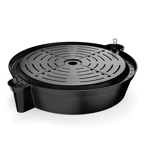 AC Infinity Base de maceta de tela de riego automático, paquete de 4 unidades, sistema de suministro de agua de riego automático con medidor de