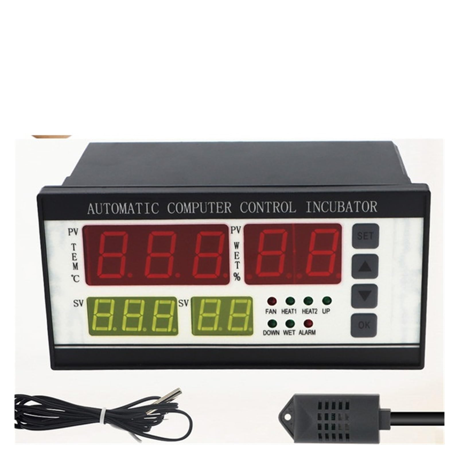 Kontroler Temperatury, Digital Temperature Automatic Egg Incubator Controller For Humidity And Temperature Controller XM-18(XM-18)