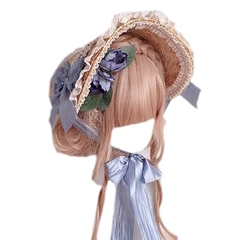 フローラルレースロリータハット フローラルレースロリータハット