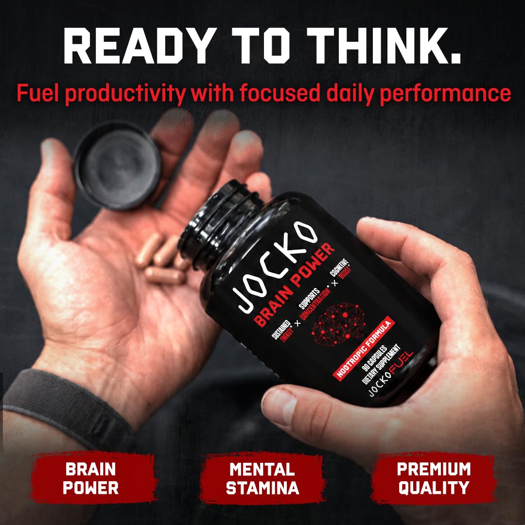 Jocko Fuel Brain Power Nootropics L Theanine Supplement | 30 Serving — Amazon image 8