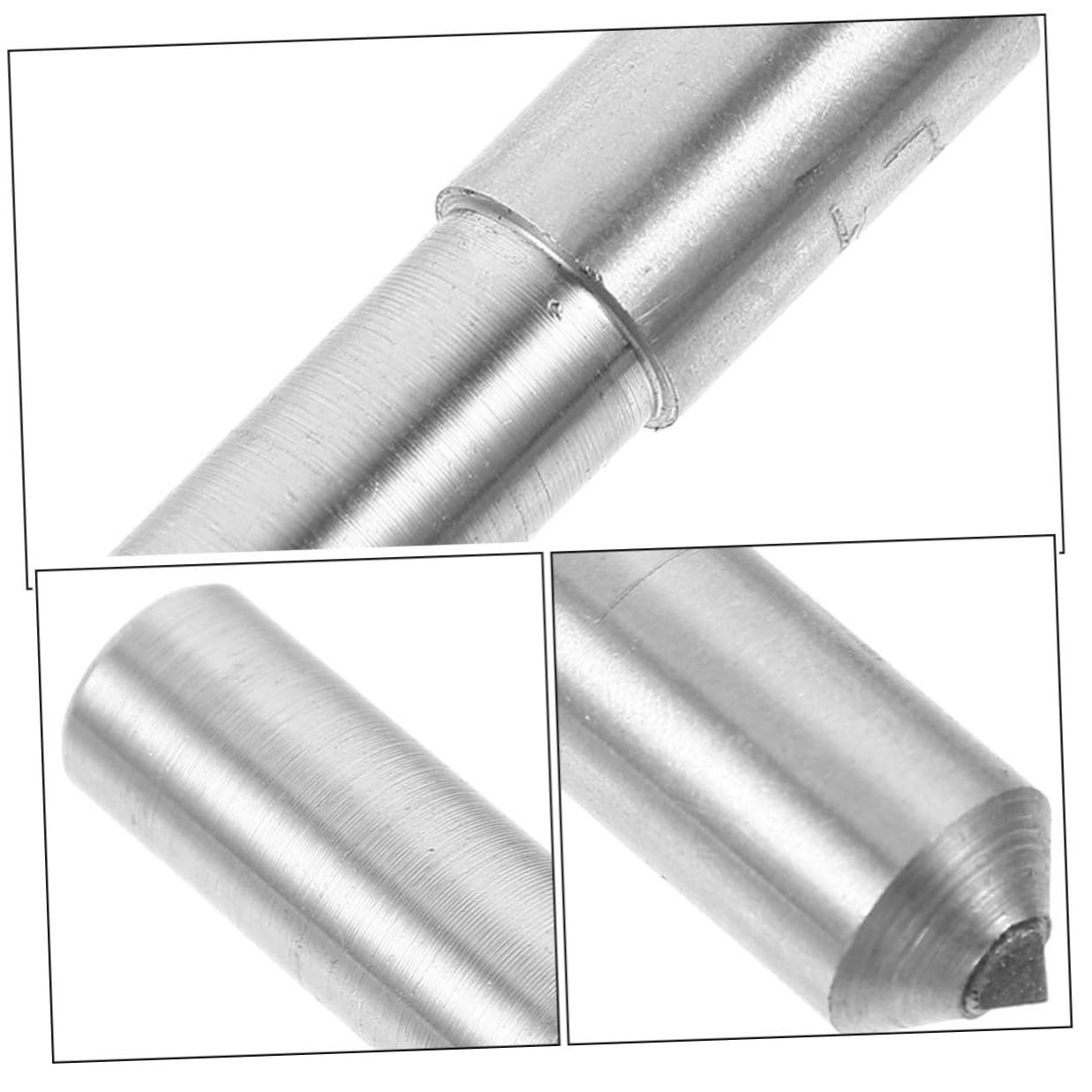 POPETPOP Dresseur de Meule Durabilité Exceptionnelle Efficacité de Coupe Améliorée Diamant en Alliage D'aluminium Argenté et Outil de Meulage Précis