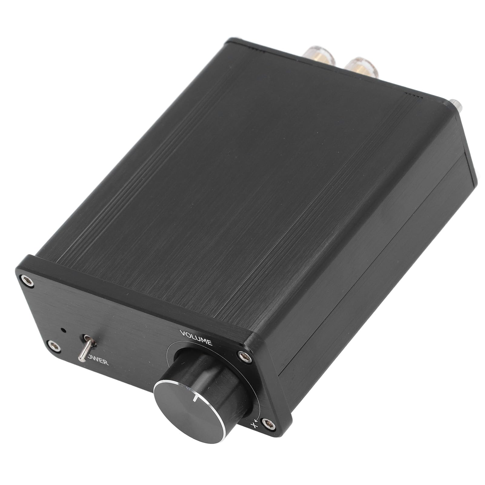Emoshayoga Amplificatore di Potenza Digitale Amplificatore Stereo Ad Alta Potenza di Classe D di Grande per Home Theater 100 W X 2 in Lega di Alluminio
