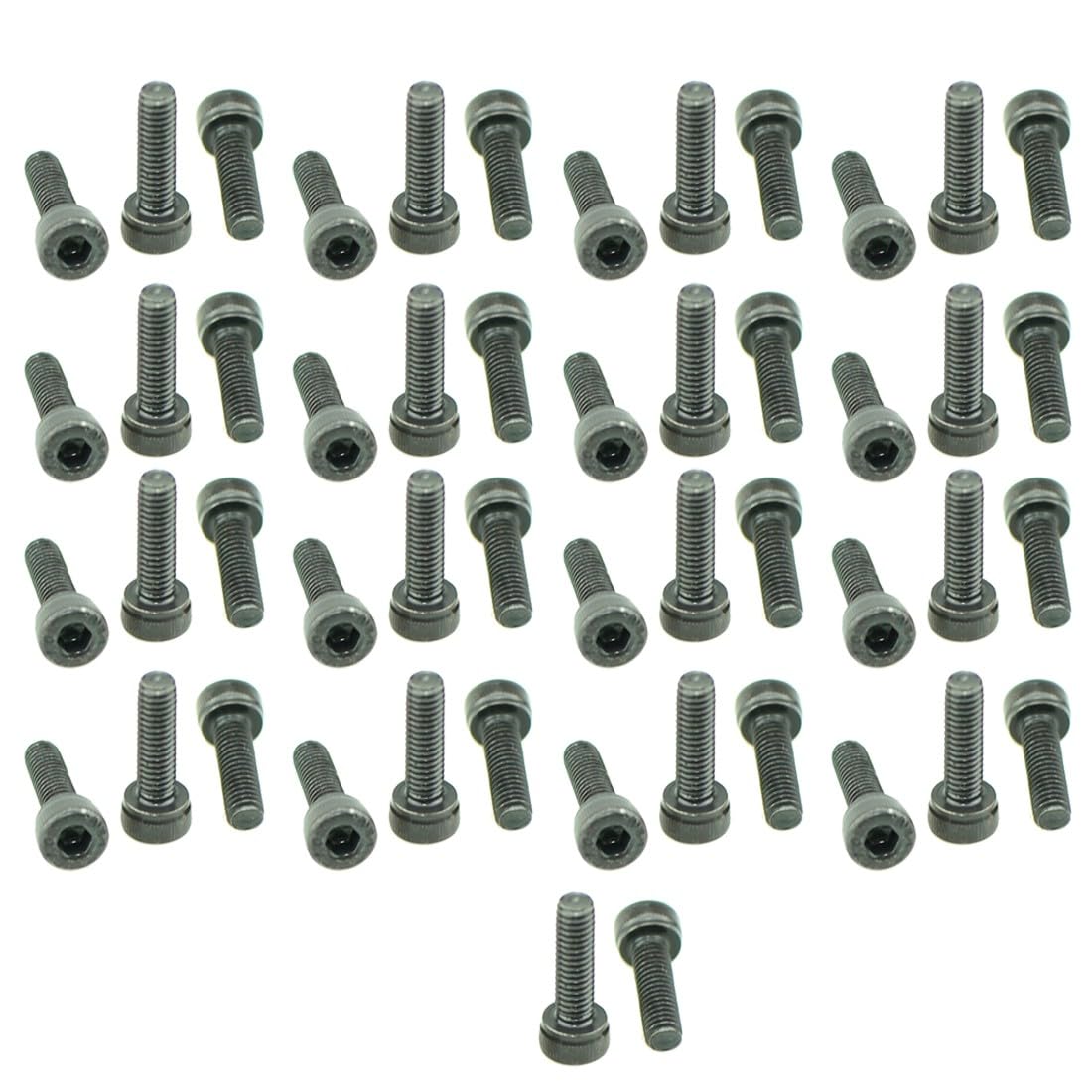 XunLiu Grade 12.9 Alloy Steel Hex Socket Head Cap Screws (50, M4X14)