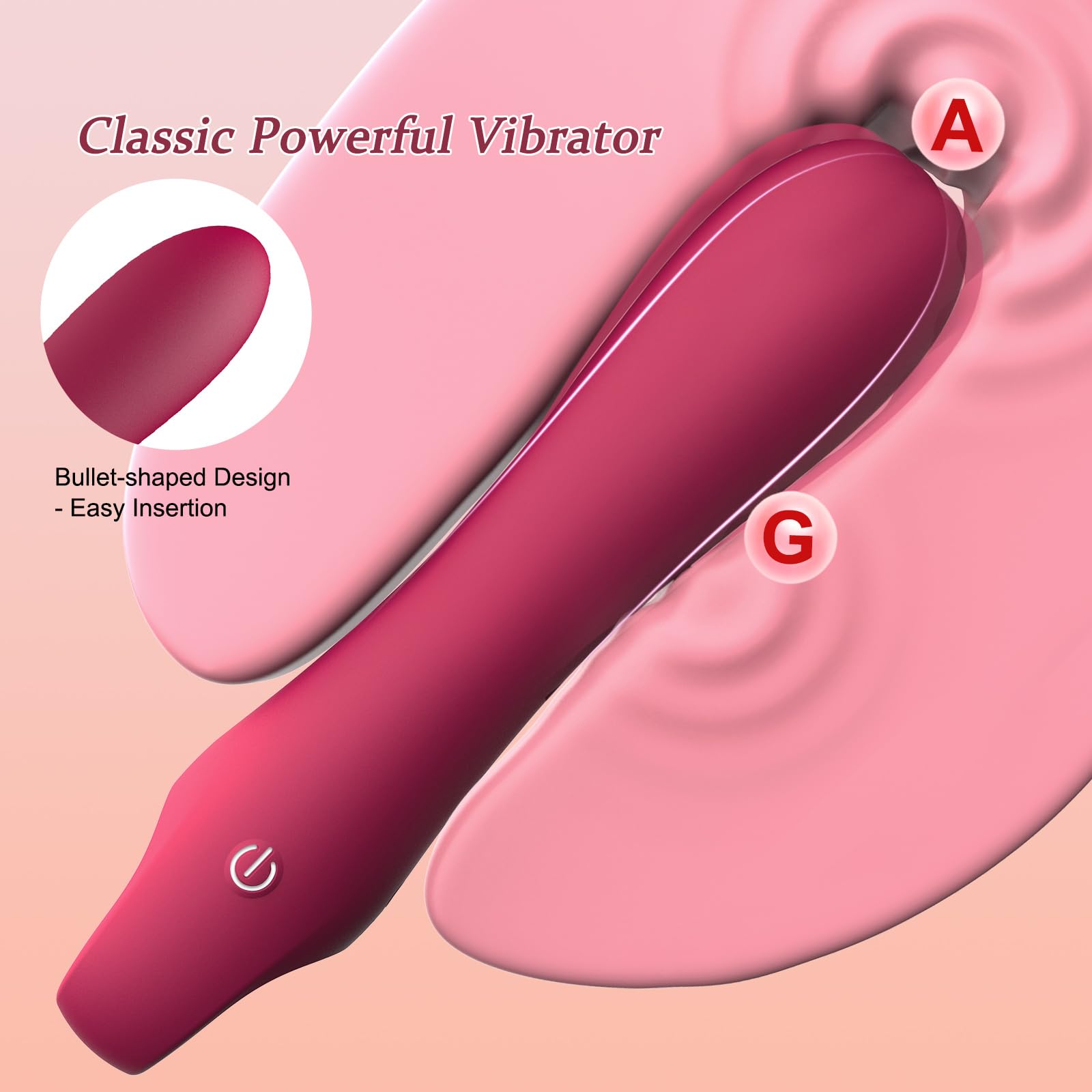 Tuitionua Adult Sex Toys Dildo - APP Control G Spot Dildos Vibrator for Woman, Clitoral Stimulator with 10 Vibration Modes, Adult Toys for Women and Couples(APP Pink)