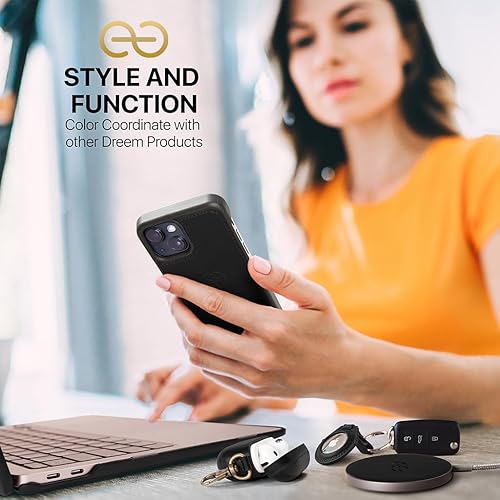 Miniatura 5 de Dreem Fibonacci - Funda tipo cartera para iPhone 13 Mini, funda 2 en 1 a prueba de golpes y funda desmontable de piel vegana, compatible con