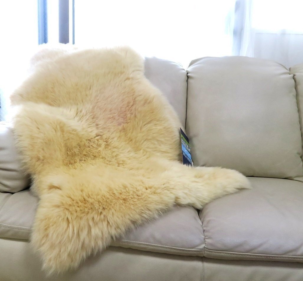 ムートンラグ ムートンフリース ムートン（約）60.0x90.0cm