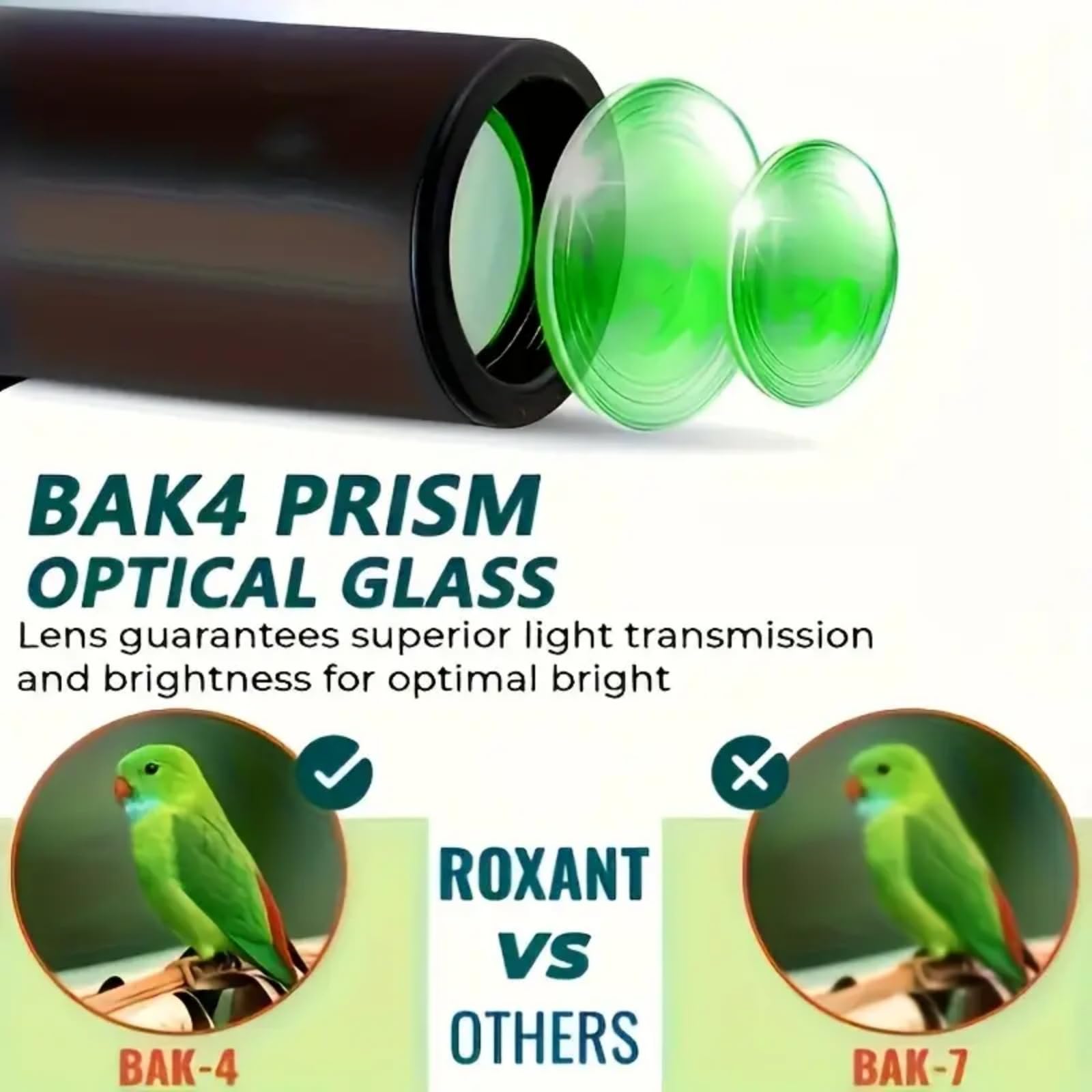 Monocular Compact Mini Telescope, Portable Handheld Mini Monocular for Adults, Tech Gadgets Perfect for Bird Watching, Fishing, Travel and Scenery. 8x21mm — view 4