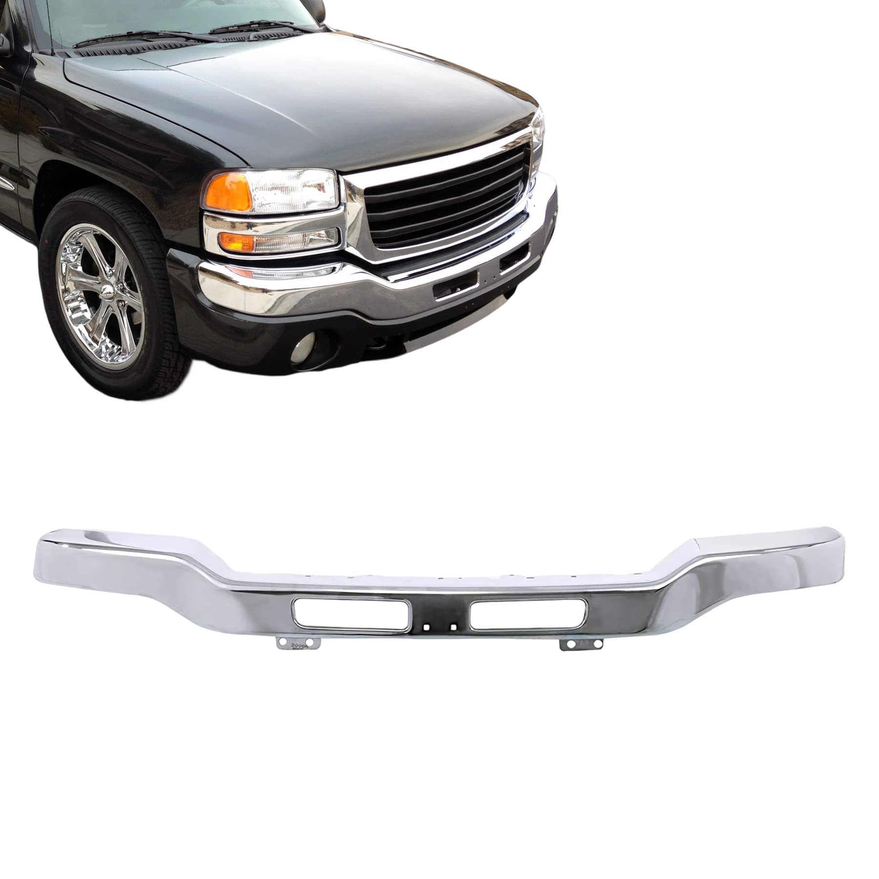 JustDrivably Chrome Bumper Face Bar
