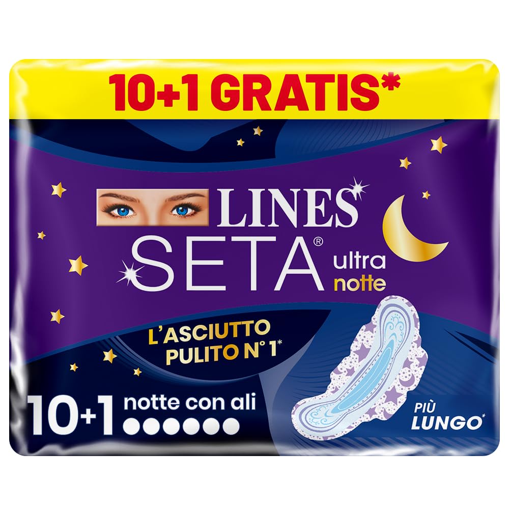 Lines Seta Ultra Notte, 11 Pezzi