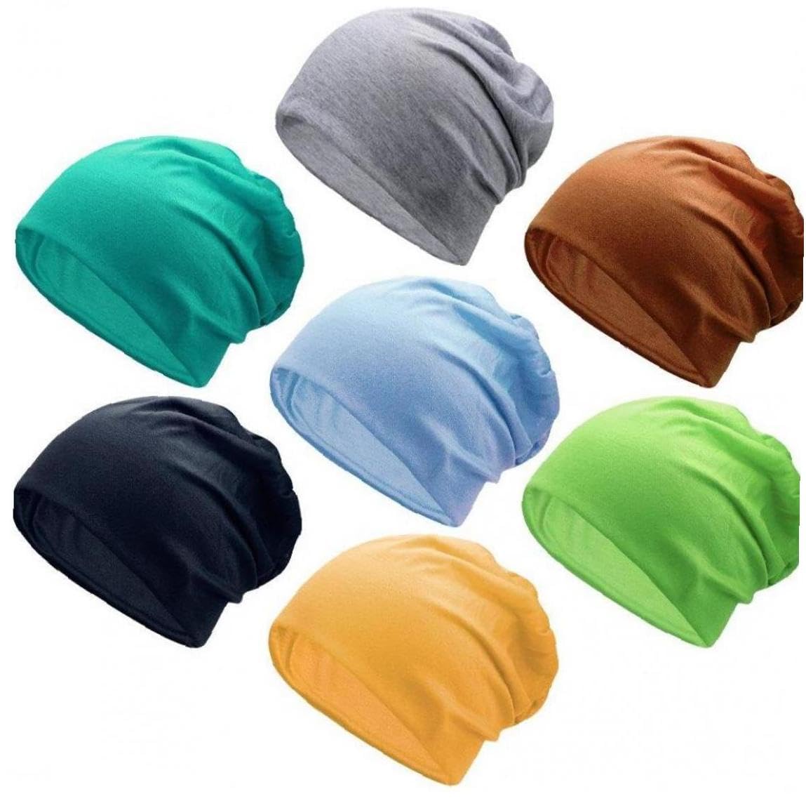 Amazon.co.jp: 薄いニット細長い帽子ビーニー小人帽子ユニセックス  