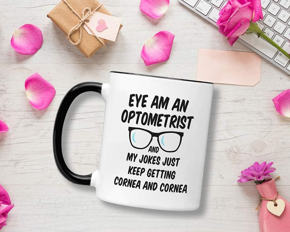 Casitika Optometry Mugs. 11 oz Eye Doctor Ophthalmologist Mug. image 3