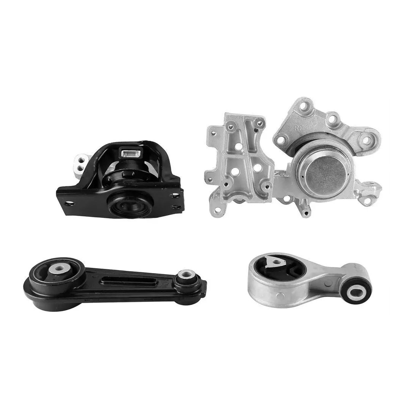 Nokrgqw One Color For Nissan For Sentra 2.5L 2008-2015 11220-Et81c 11220Jg31b 113501Da0a 11210Et80a 11360-Jg20b 4Pcs Engine Motor Trans Mount Kit Car Engine Mounts