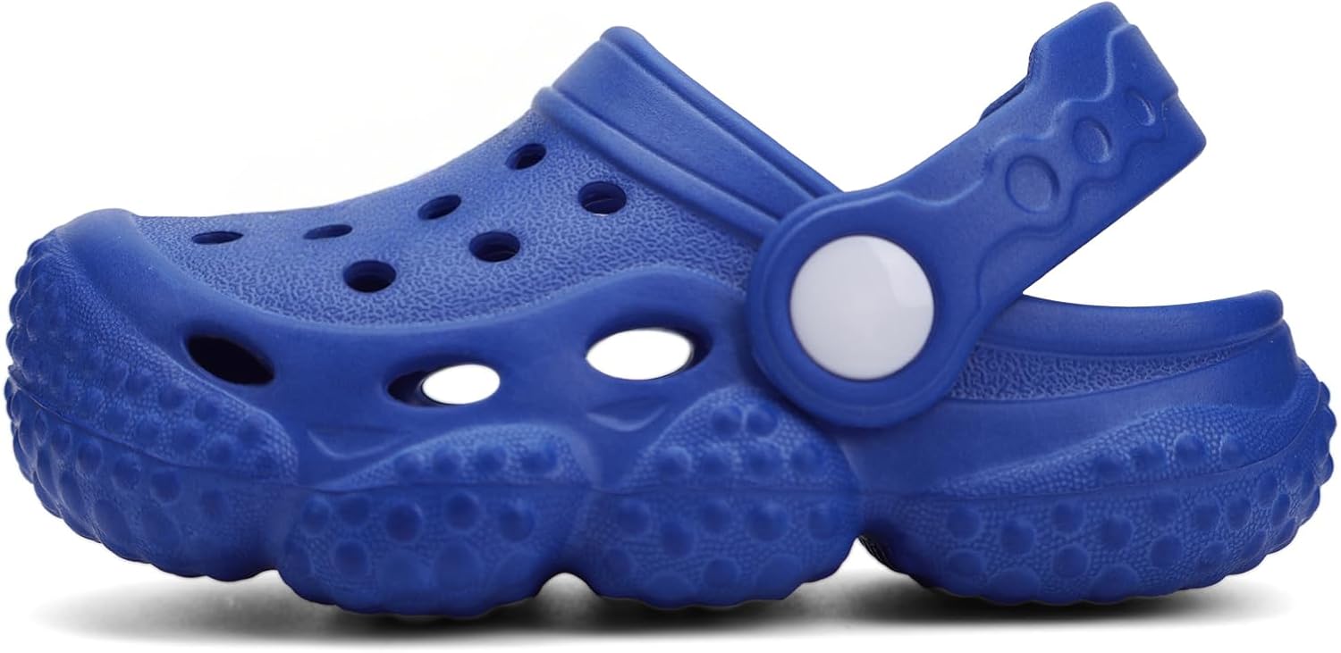 INMINPIN Baby Clogs Garden Shoes Newborn Infant Lightweight Breathable Beach Pool Sandals Non-Slip Baby Boys Girls Water Shower Summer Shoes Splay Naturally - Image 2