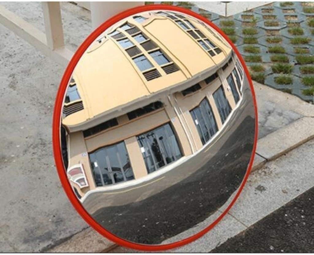 交通安全ミラー凸面車道ミラー田舎道端交通ミラー、45CMプラスチック広角レンズホテルレストラン凸面安全ミラー屋内モニター盗難防止ミラ★新作・2026年★人気★