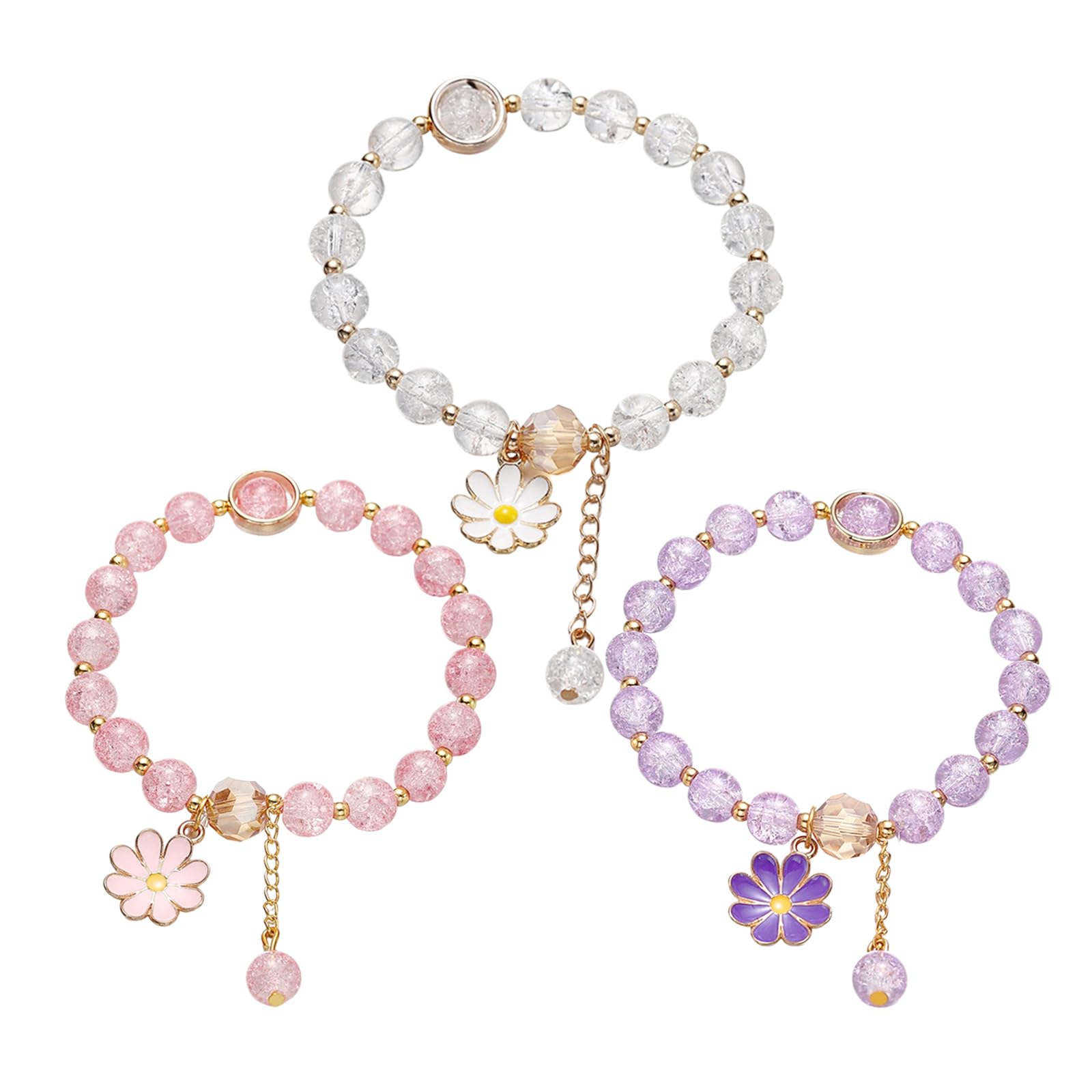 See full amazon price history chart for POYAMUSE Colorful Flower Charm Bracelet - Boho Daisy Accessory with Crystal Beads Bracelet for Women, Medium, Metal, metal POYAMUSE Colorful Flower Charm Bracelet - Boho Daisy Accessory with Crystal Beads Bracelet for Women, Medium, Metal, metal (B0D3XP9QWS) Amazon Price History, Amazon Price Tracker