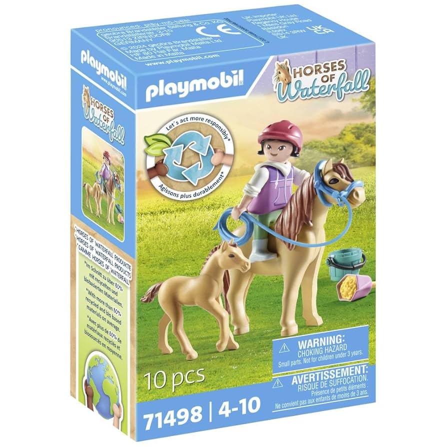 Playmobil 動物園 フィギュアセット 71191 Playmobil 71190, 71191 71192 Set Family Fun Petting Zoo