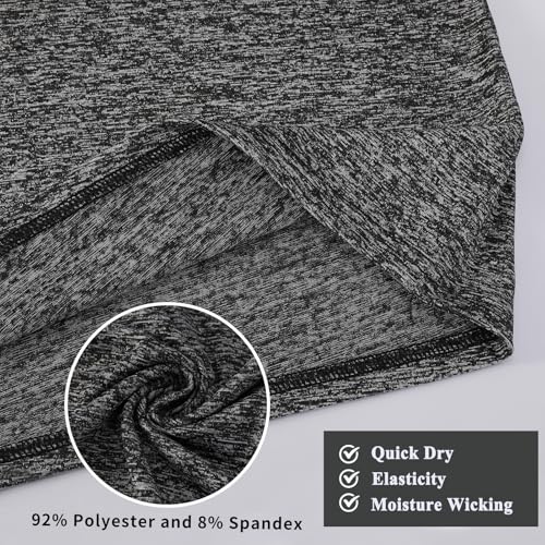 3 Pack Youth Boys Kids T Shirts Quick Dry Long Sleeve Moisture Wicking Tee Shirts Athletic Tops (Age 5-18)2