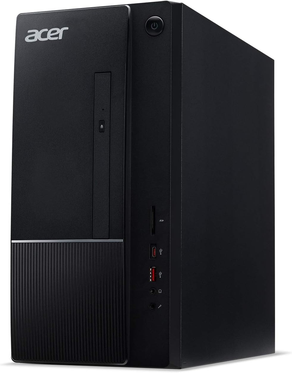 acer Aspire TC-865-UR15 Desktop, 9th Gen Intel Core i5-9400, 8GB DDR4, 512GB SSD, 8X DVD, 802.11ac WiFi, USB 3.1 Type C, Windows 10 Home