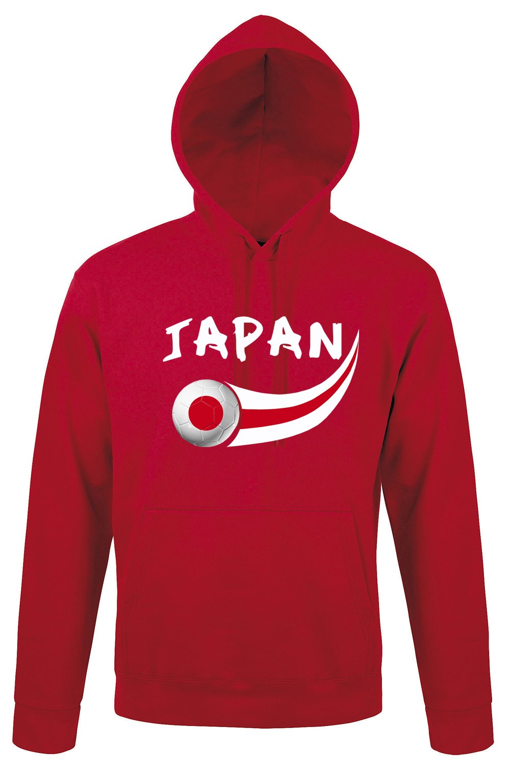 Supportershop Men's Japan Sweatshirt - Red, Small