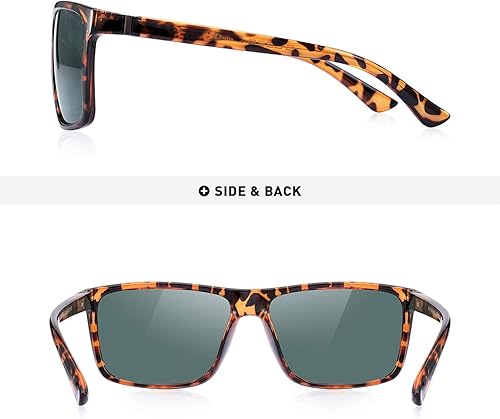 Miniatura 4 de MERRY'S Gafas de sol polarizadas para hombre y mujer, gafas de sol de pesca al aire