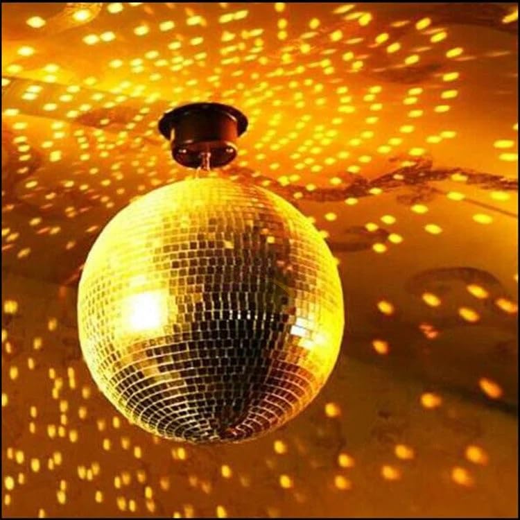 Bola Espejada MB20 de Mr. DJ, con vidrio espejado de alta calidad de 1/4 pulgada, ideal para fiestas, discotecas y eventos miniatura 2