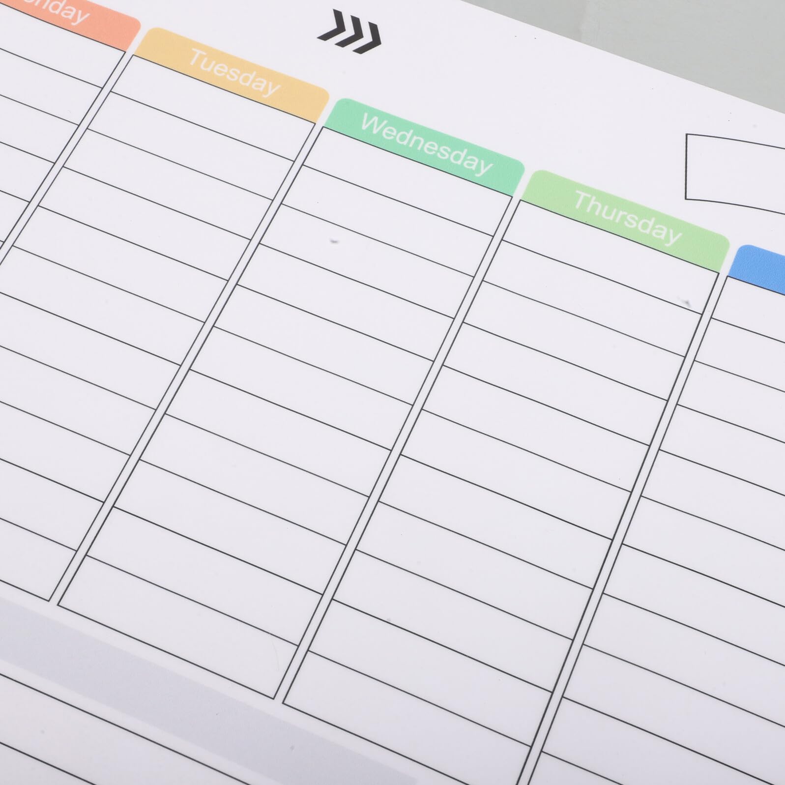 Magnetische Kalender-Planungstafel magnettafel wochenplaner Bürobedarf weekly planner board Magnetische, trocken abwischbare Tafel wochenplan magnetisch Tinte White