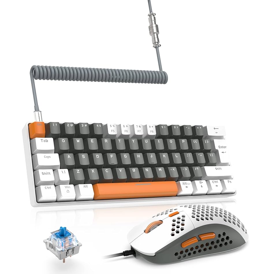 Amazon | T60 有線 60% 機械式 メカニカルキーボード ゲーミング