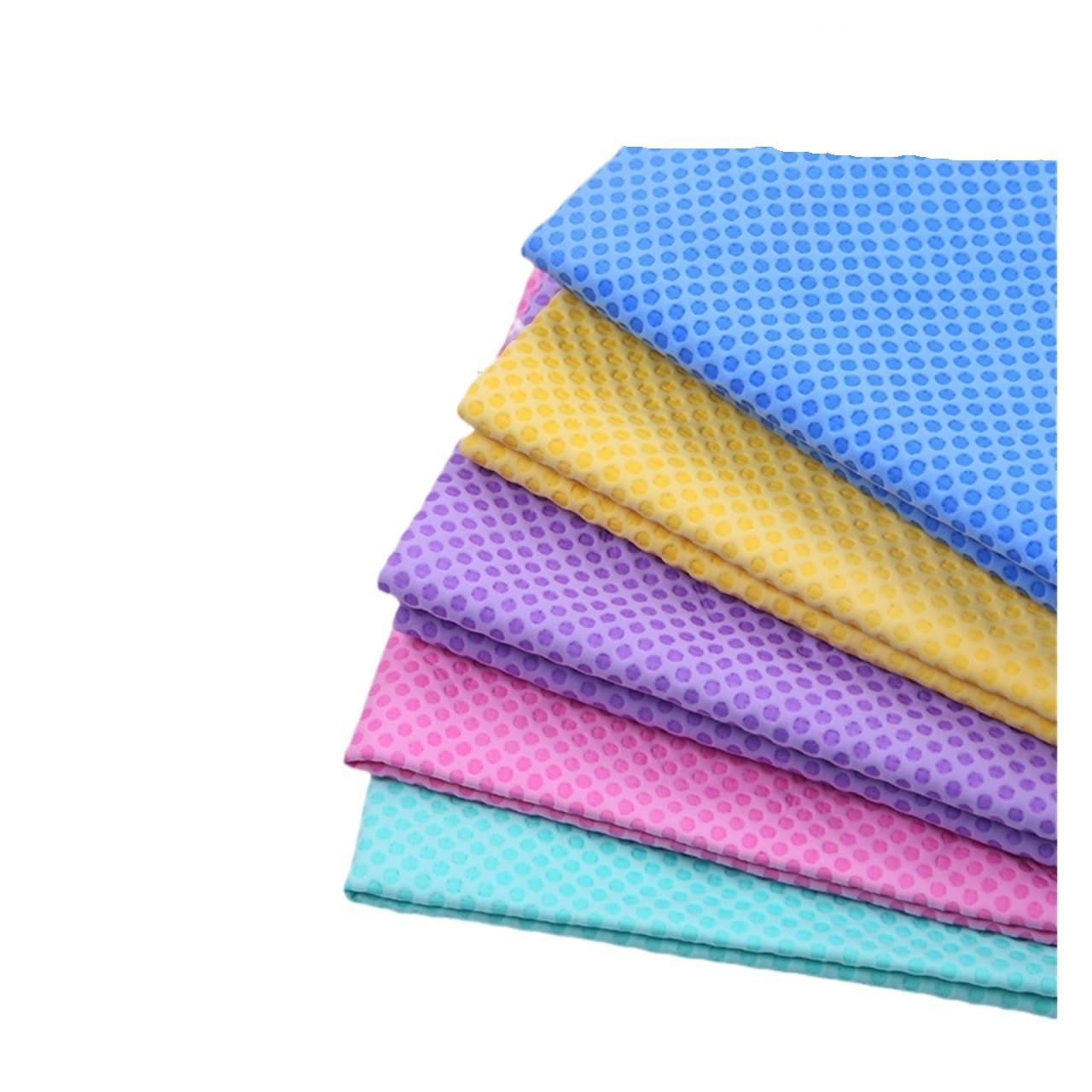 Wholesale Toallas absorbentes para mascotas, toallas multifuncionales de gamuza gruesa para baño de perros y gatos, antiadherentes al pelo (estampado de lunares verdes, estilo 2)
