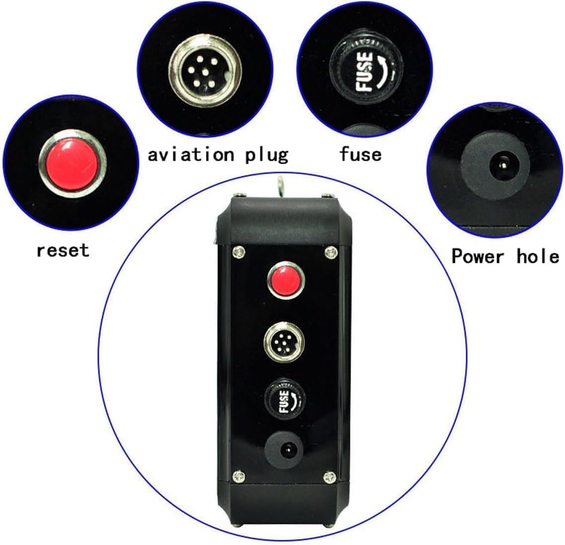 Dual-Sided LED Display Counter with Infrared Sensor | Digital Counting Meter up to 9999 for Industrial Assembly Lines