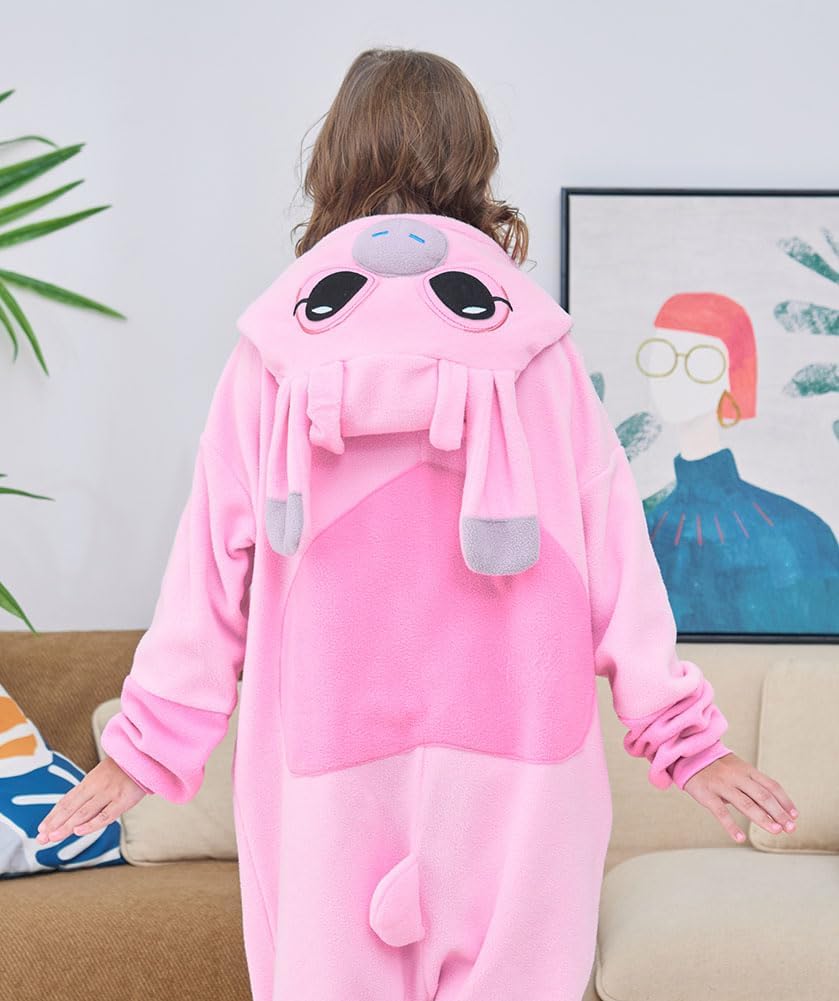 Kids Animal Onesie,One Piece Halloween Cosplay Costume Sleepwear - Image 4