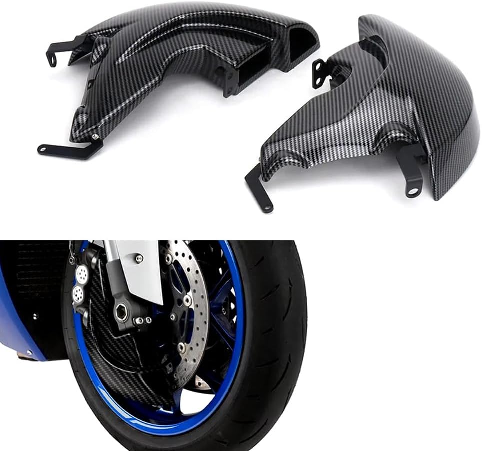 Cnkaka036 1 Set Carbon Fibre Pattern Caliper Guards Kit Brake Calipers For Yamaha YZF R1 20-2025