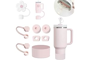 Stanley Cup Accessories Set for 30 Oz Rose Quartz Tumbler