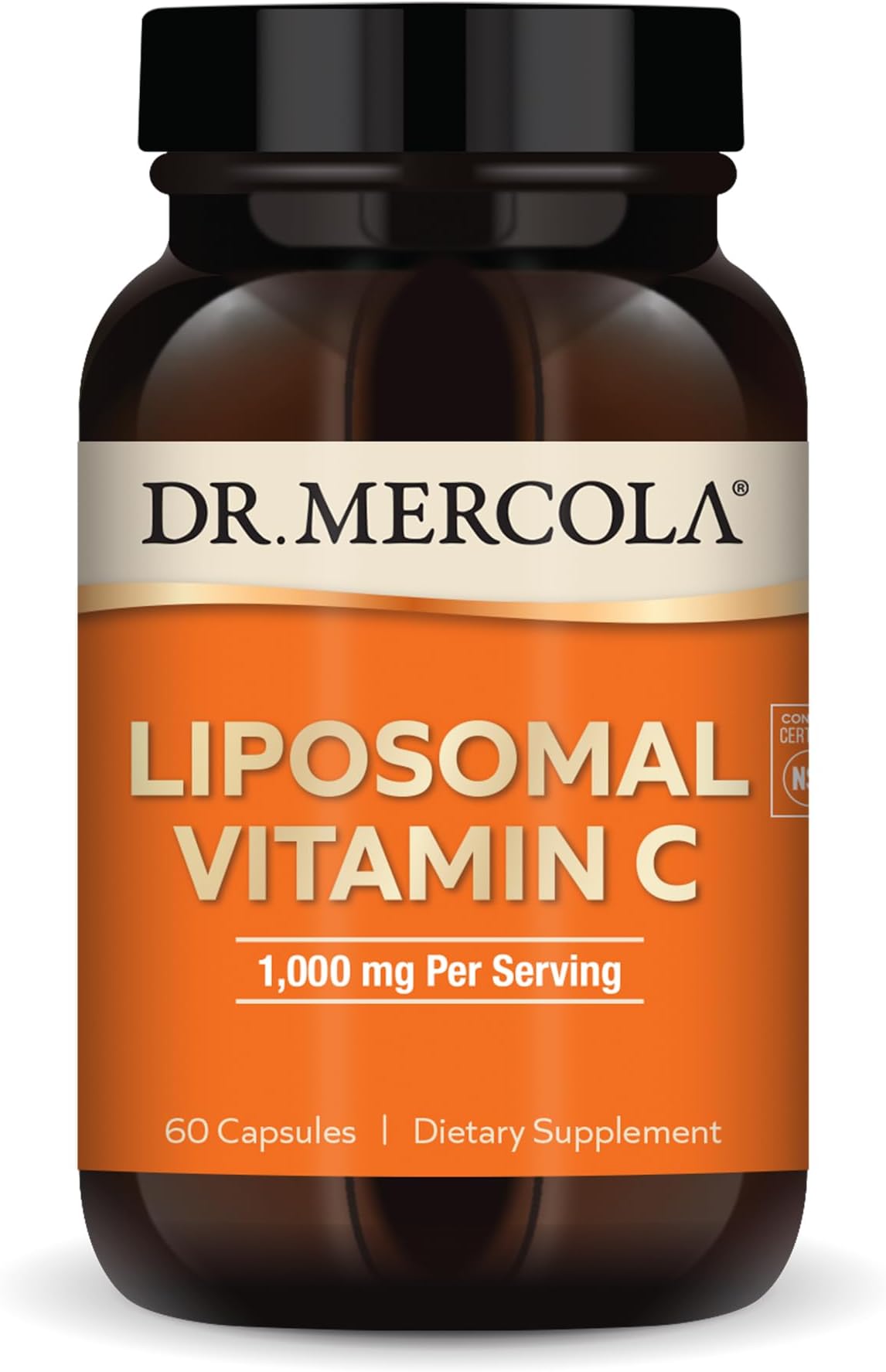 Liposomal Vitamin C 60 Caps by Dr. Mercola [Parallel Import]