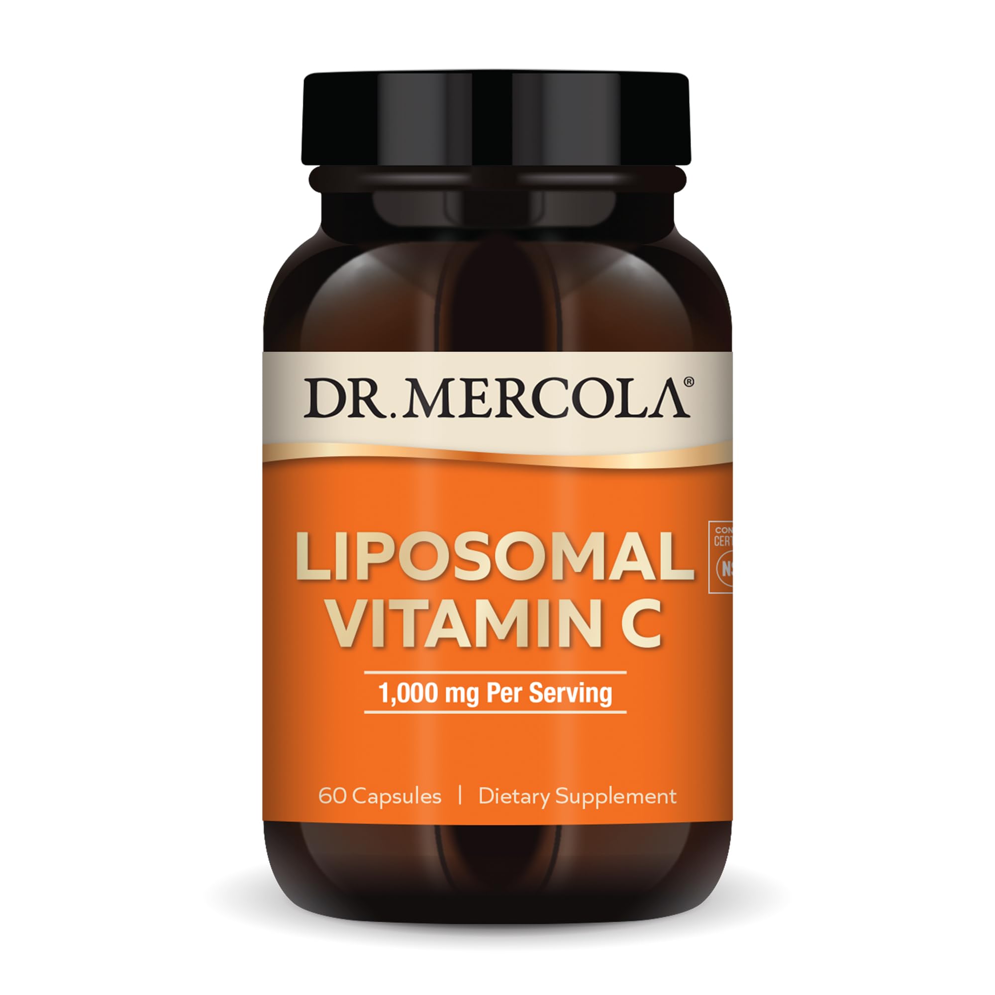 Amazon.com: Dr. Mercola Liposomal Vitamin C 1,000 mg per Serving 