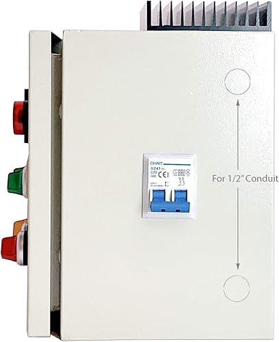 Miniatura 3 de Panel de control PCO204 para horno de recubrimiento en polvo, con control de luz y ventilador (240V 30A 7200W)