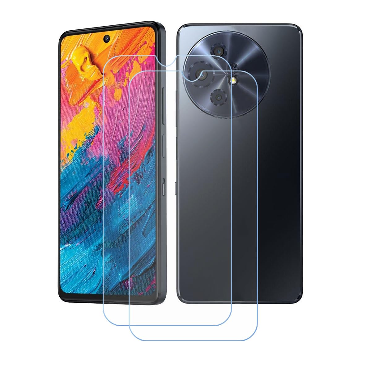 BROTECT Schutzfolie Für Erisin ES46GC50-TDE 12,3" Displayschutz Folie Made In Germany, Ultra-Klar