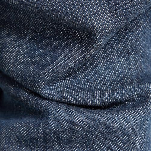 Miniatura 6 de G-Star Raw Jeans Strace Straight Para Mujer, Azul Worn In Deep Marine D23951-B767-C602 , 26w 32l