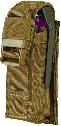 DBM IMPORTS Coyote Tactical MOLLE PALS Bolsa de utilidad modular cerrada superior de un solo flash