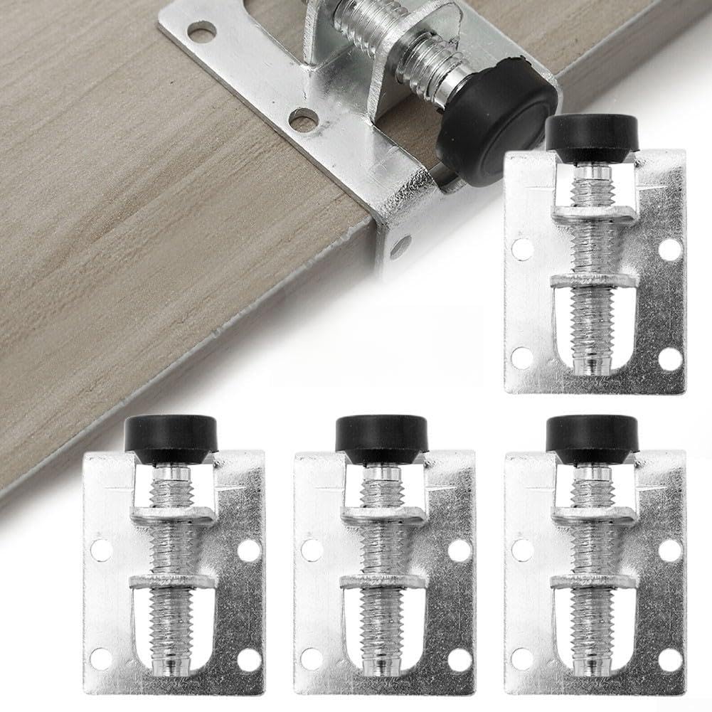 Robusti 4 livelli regolabili per la stabilità dei mobili, realizzati in robusto acciaio laminato a freddo, perfetti per qualsiasi ambiente (8 pezzi)