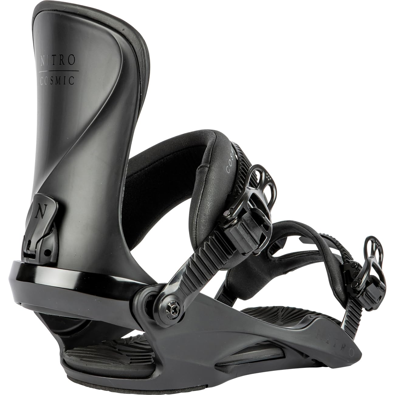 Nitro Cosmic Women's Snowboard Bindings (Ultra Black, S/M)