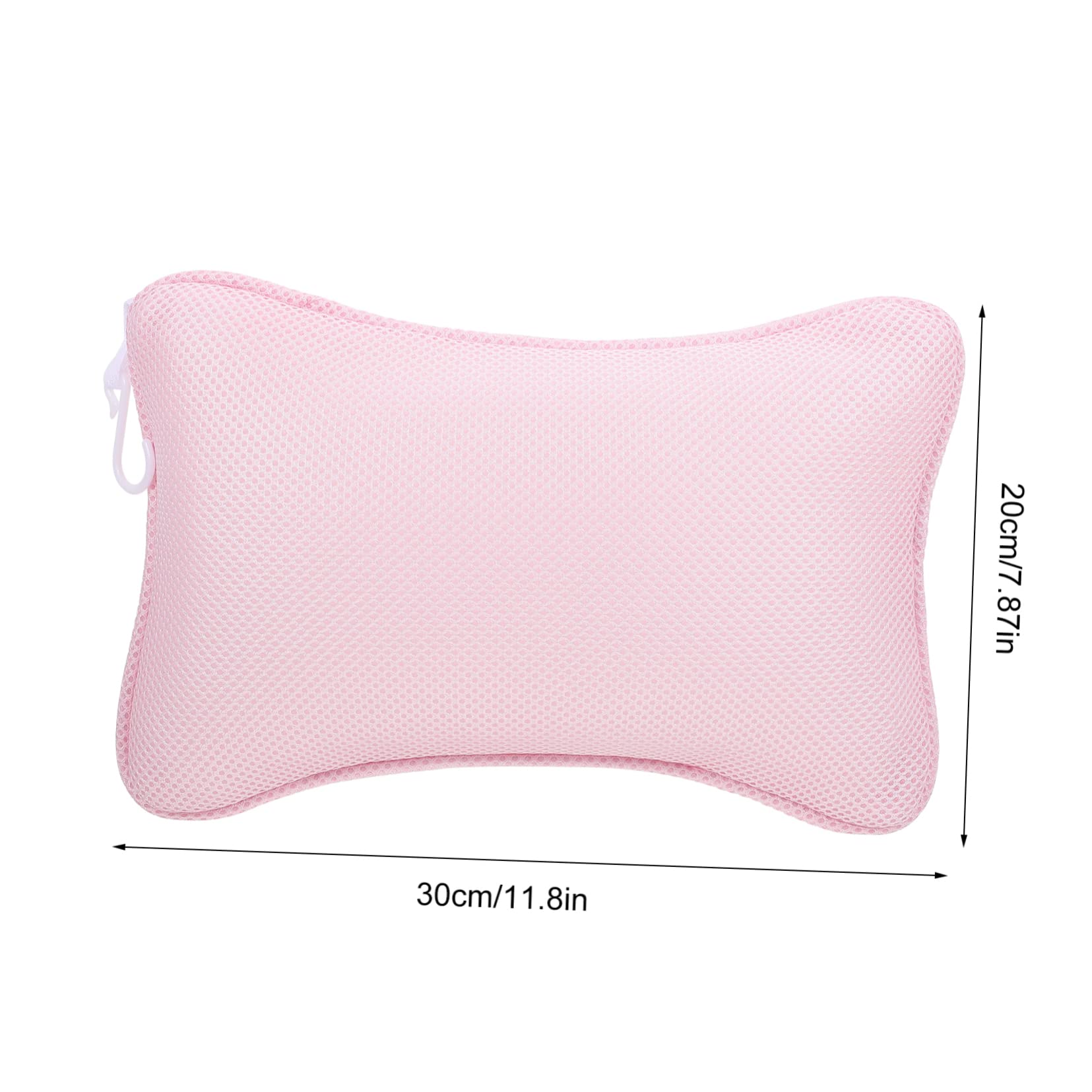 FRCOLOR 2pièces Oreiller De Bain Maille Respirante avec Ventouses Confort Pratique pour Spa Et