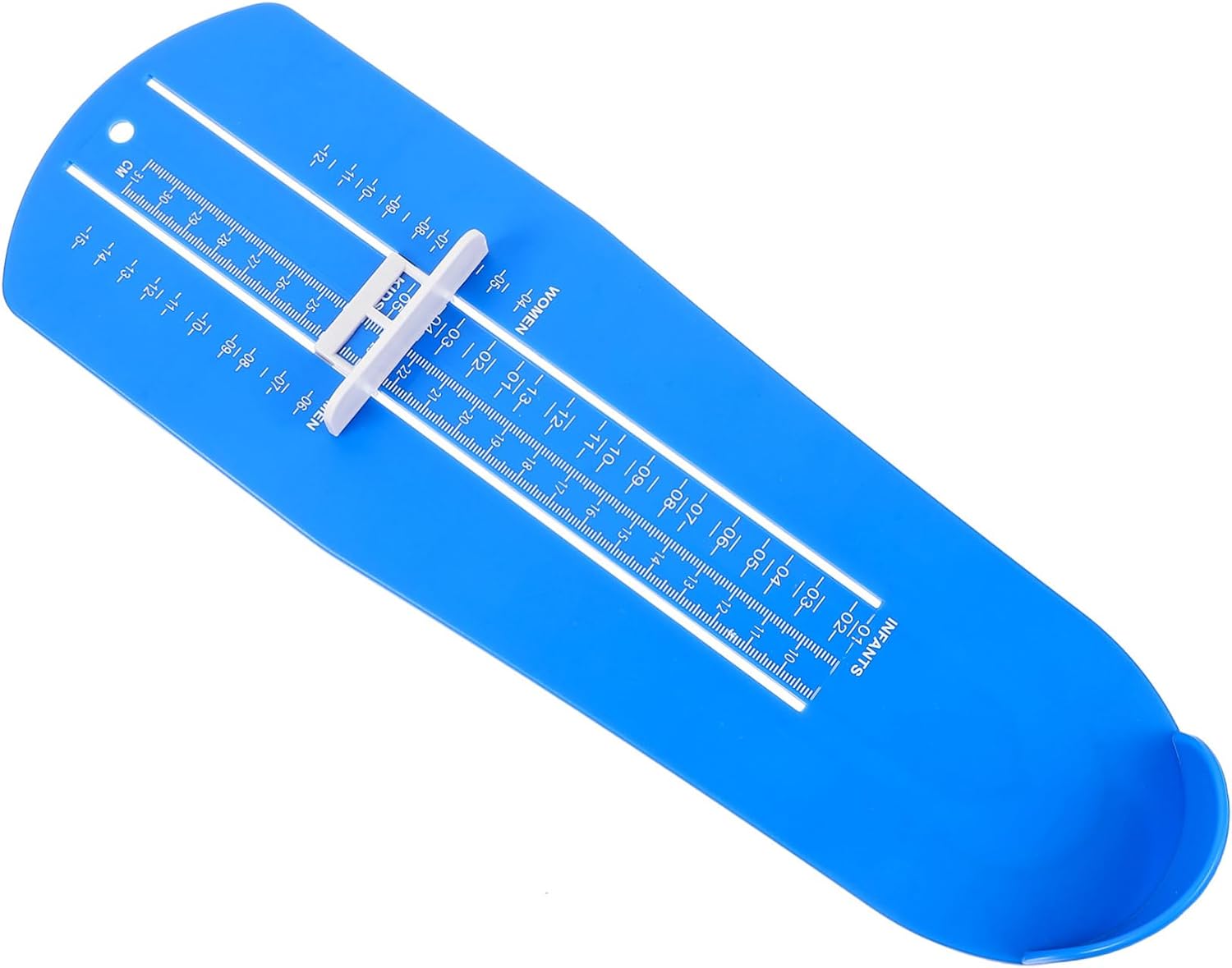 Beavorty Shoe Measuring Device Durable Foot Ruler for Adults Accurate Foot Gauge for US Measurement Lightweight Tool for Easy Use Shoe Fitting
