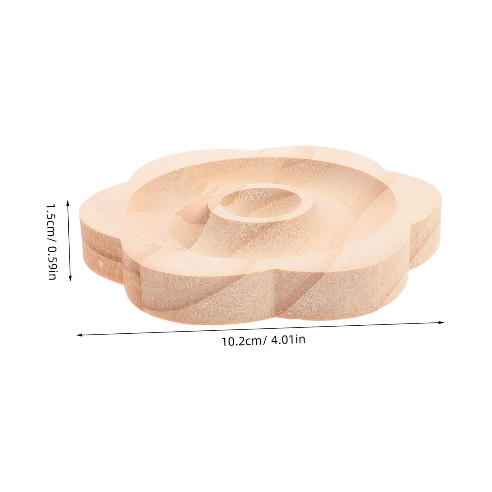 Didiseaon Wooden Jewelry Display Plate Bracelet Making Tray Jewelry Making Tools Bead Mat Bracelet