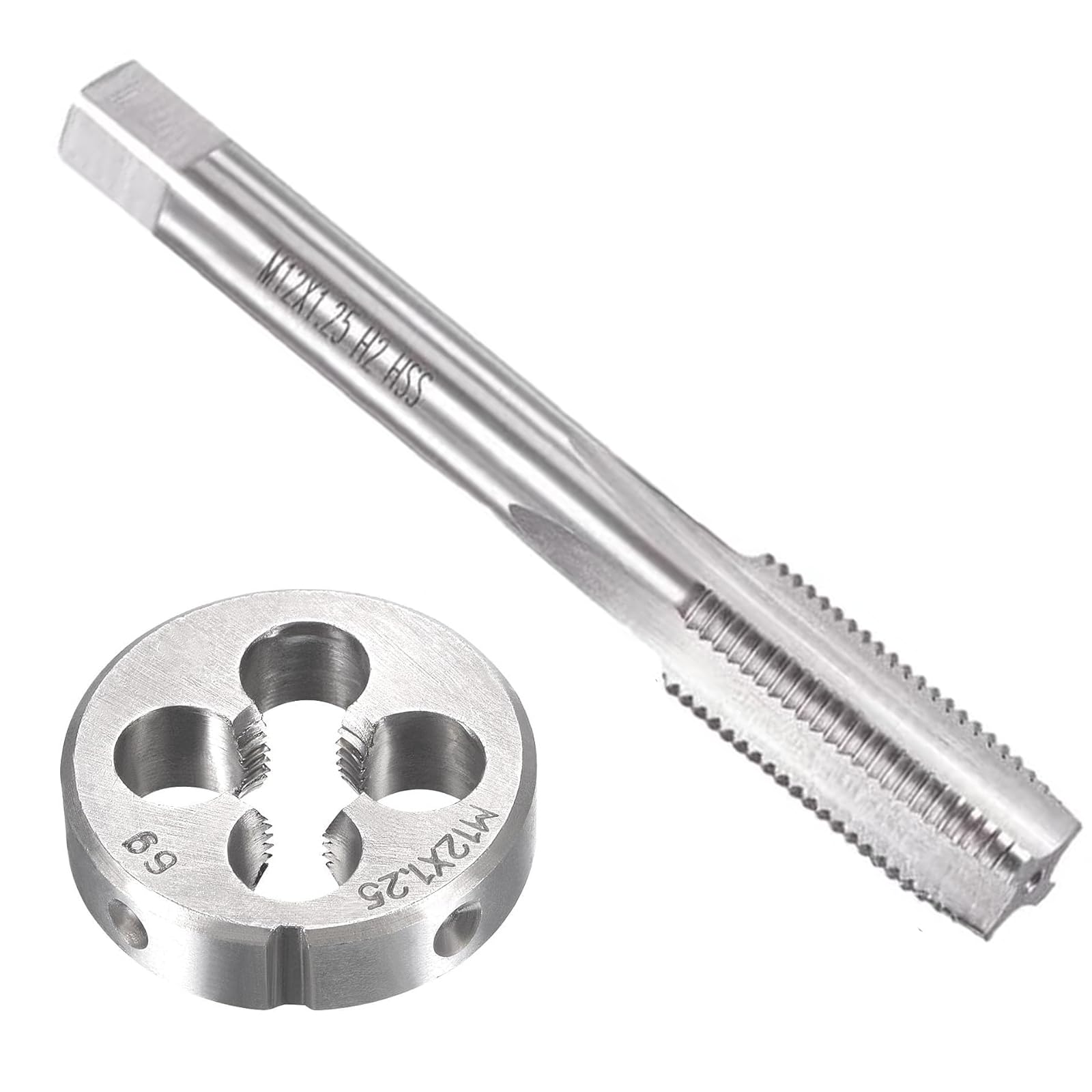 12mm x 1.25 HSS Metric Right Hand Thread Tap and Die Set M12 x 1.25mm Pitch  | eBay