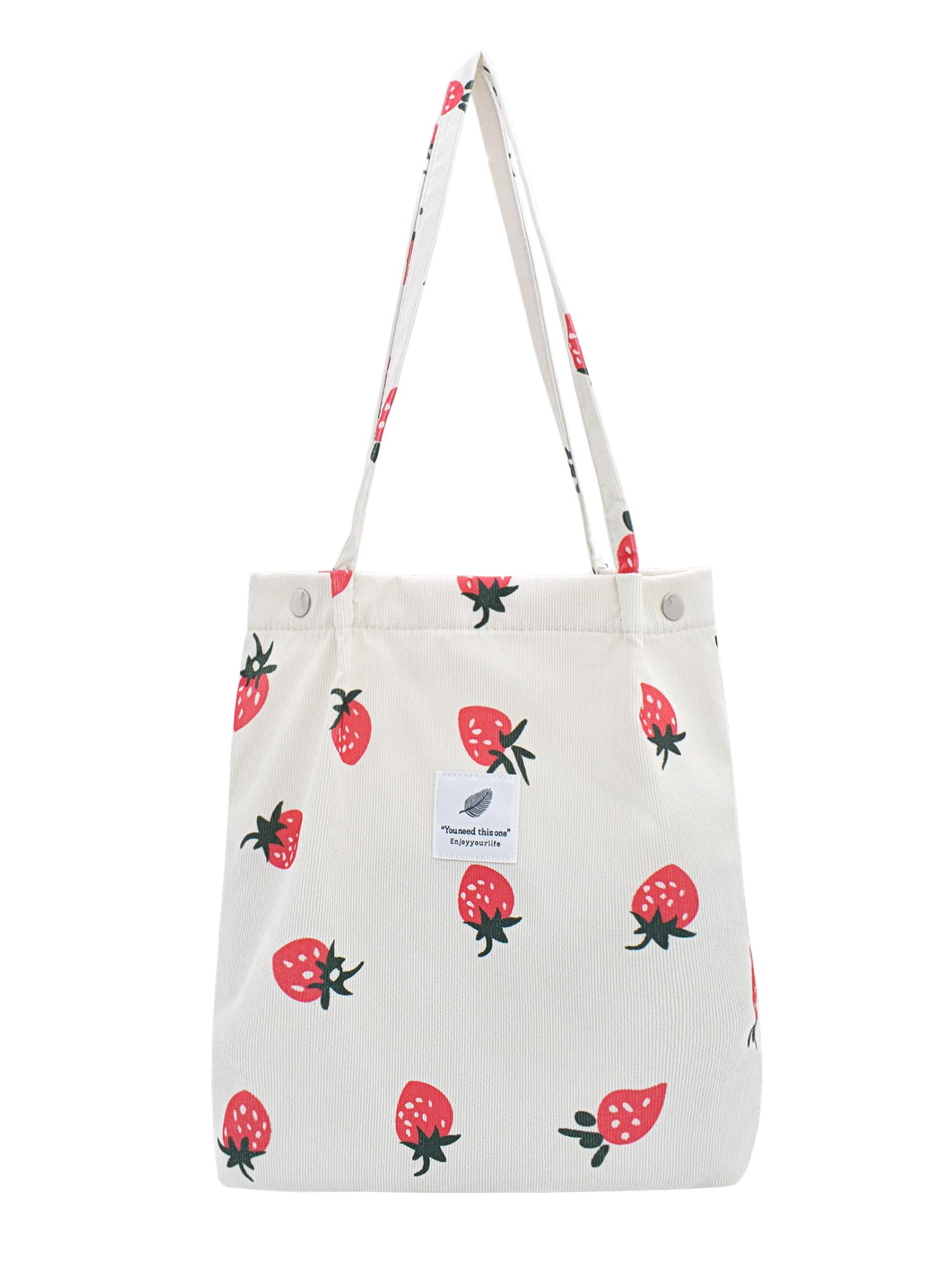 TeeYee Damen Mittelgroß Handtasche Canvas Satchel Tote Bag S