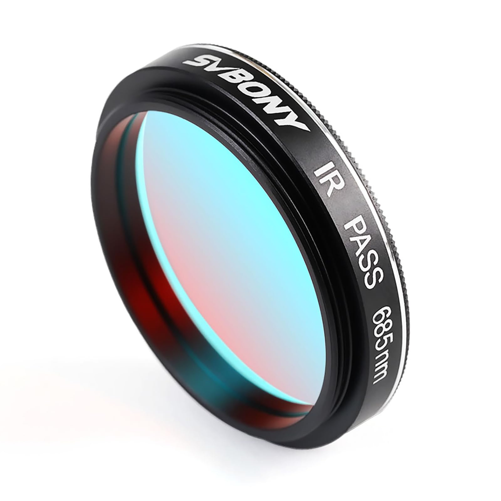 SV183 Telescope Filter, IR Pass Filter, 1.25 Inch 685nm Reduce The Effects of Seeing for Planetary Photography Contrast Enhancement