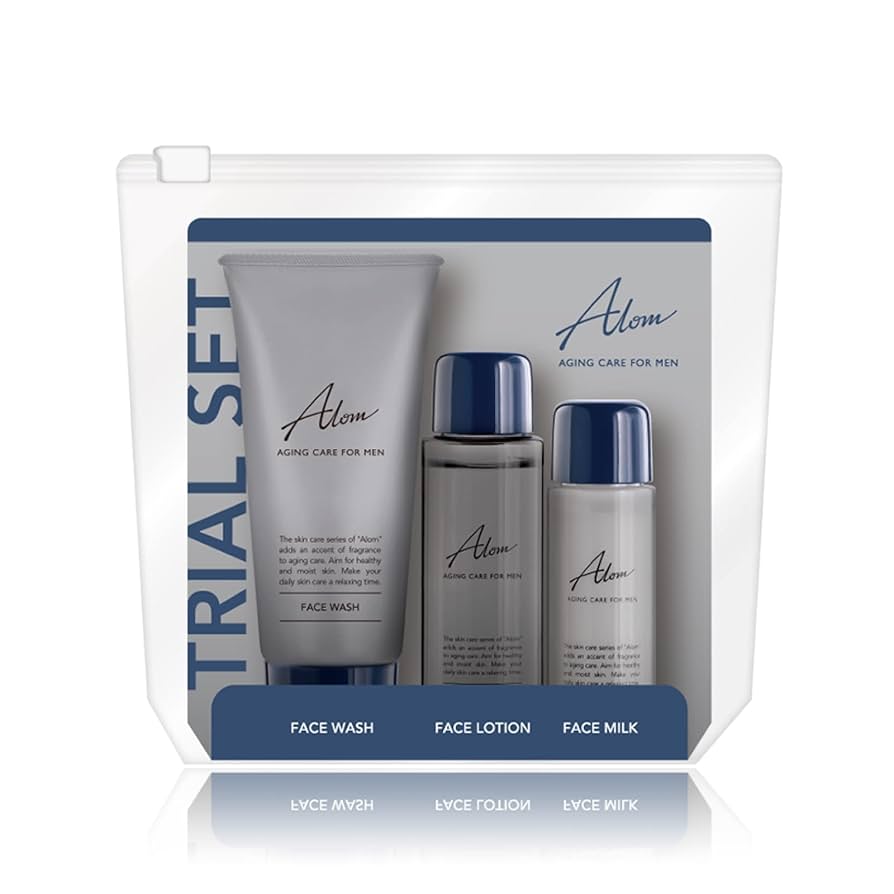 Amazon | Alom (アロム) 洗顔料 化粧水 乳液 1週間分 スキンケア