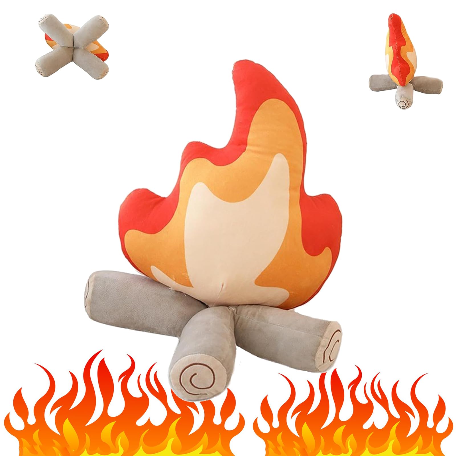 Photo 1 of Chilifuli Campfire Plush Pillow Toy